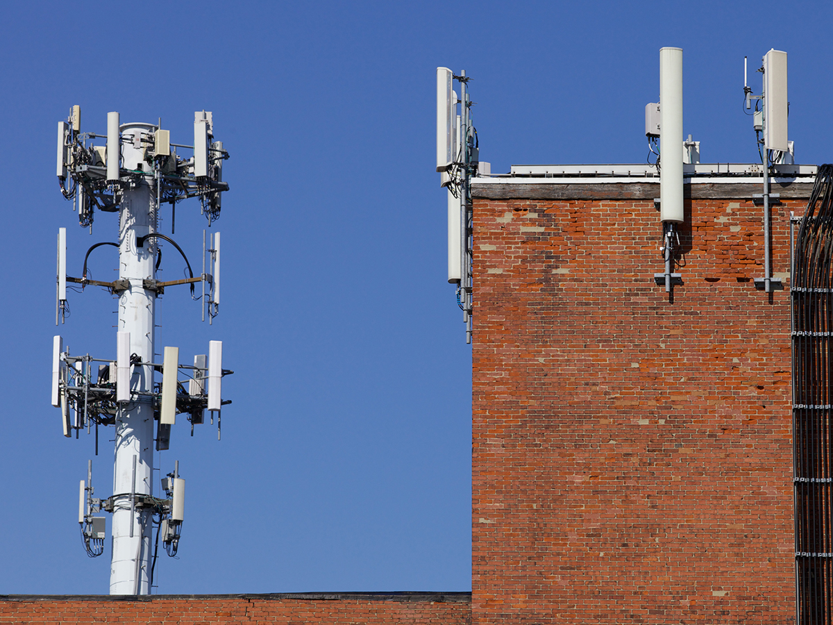 Так выглядят вышки 5G..