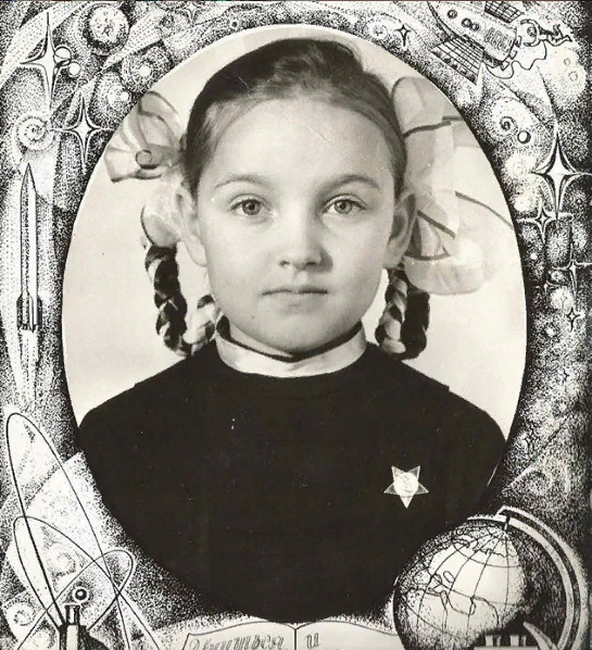 Светлана Рерих. Школьные годы чудесные. Фото: instagram.com/svetlana_rerikh 
