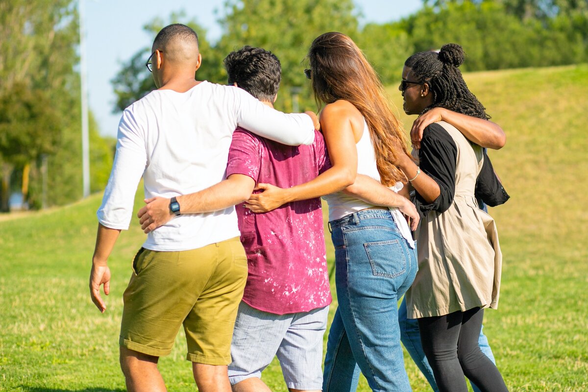 Young people in russia