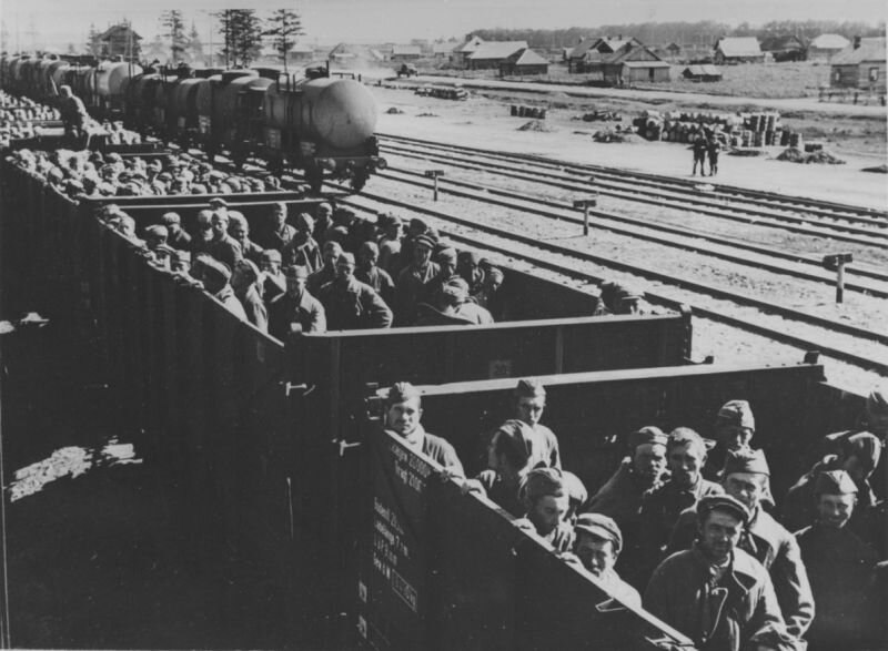 Советские военнопленные, 1941 год.