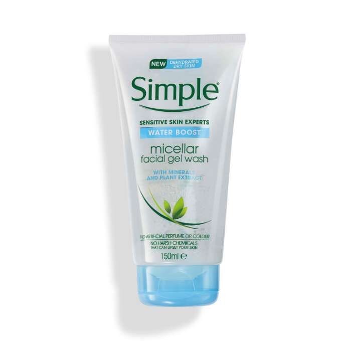 simple micellar facial gel wash . 5.0 fl oz 