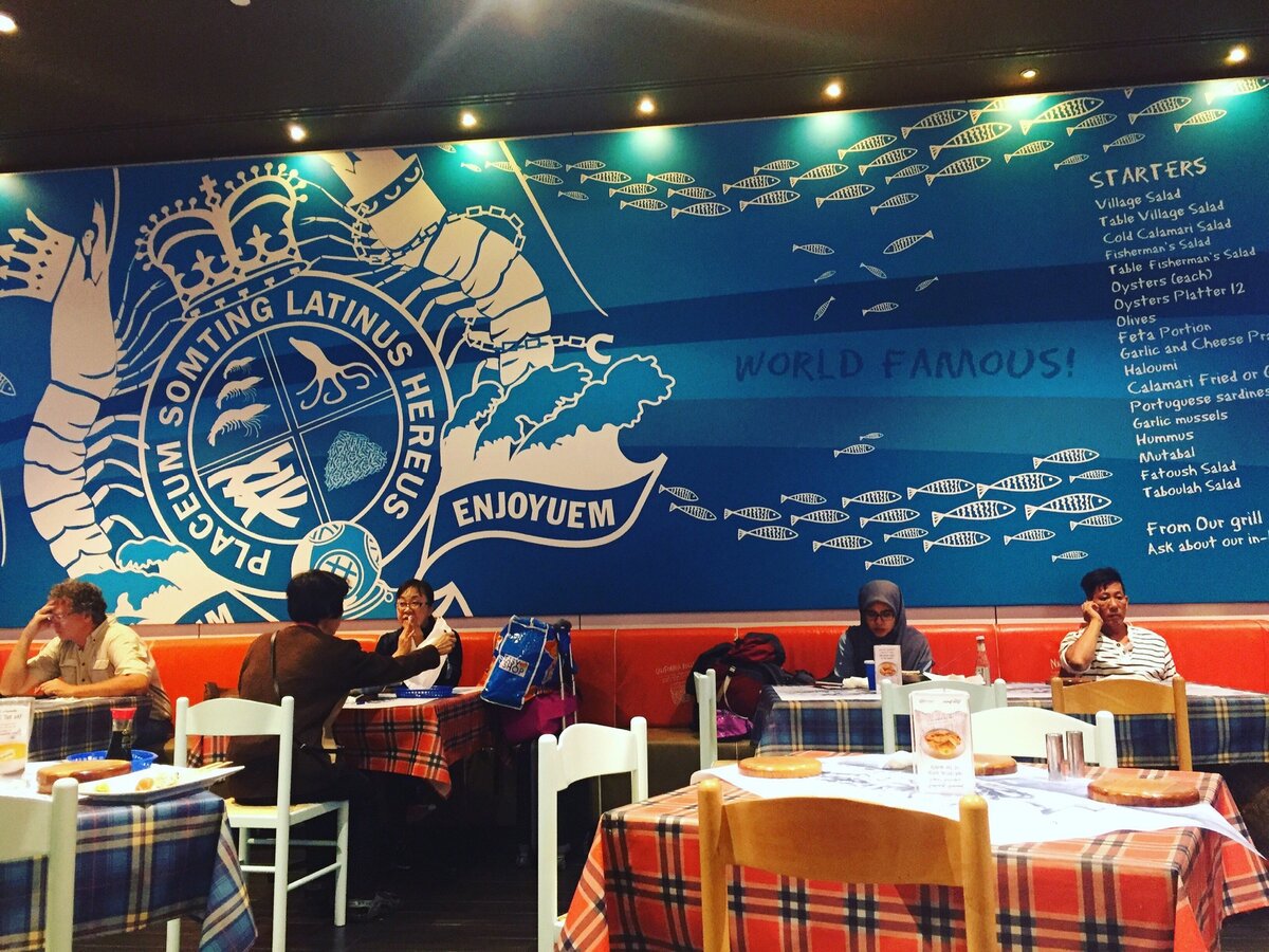 Ocean Basket в аэропорту Дубай