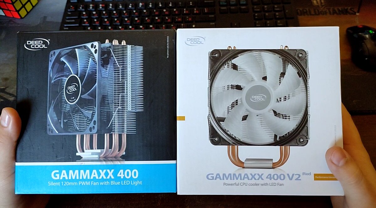 слева первая версия, а справа вторая (новая)