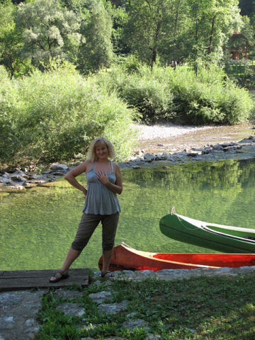 Это самая теплая река Словении - Колпа
