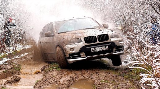 Кто УМРЁТ первым - BMW X5 или УАЗ Патриот на автомате?