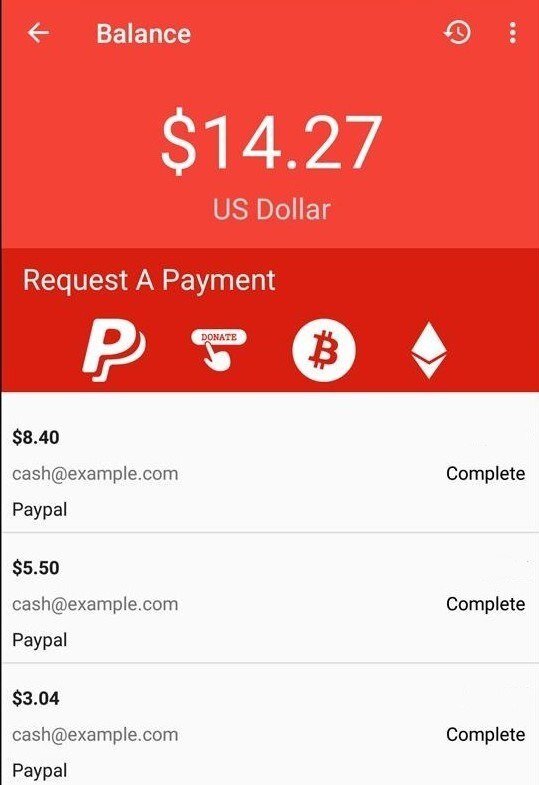 Мой вывод средств