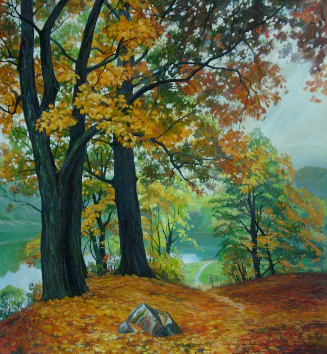 Фото автора. Тяглова Н.В. "Осень" из серии "Времена года".