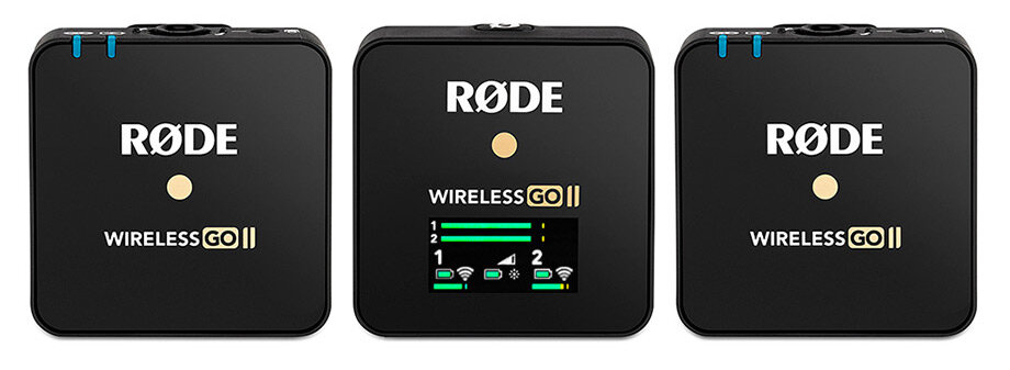 Радиосистема с двумя передатчиками RØDE Wireless GO II