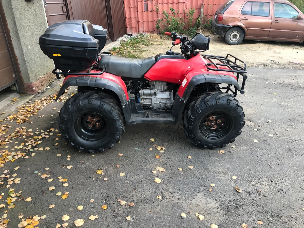 Хорошо виден характерный корпус "автомата". Источник фото - https://auto.ru/atv/used/sale/honda/trx_500/3697273-130609a4/