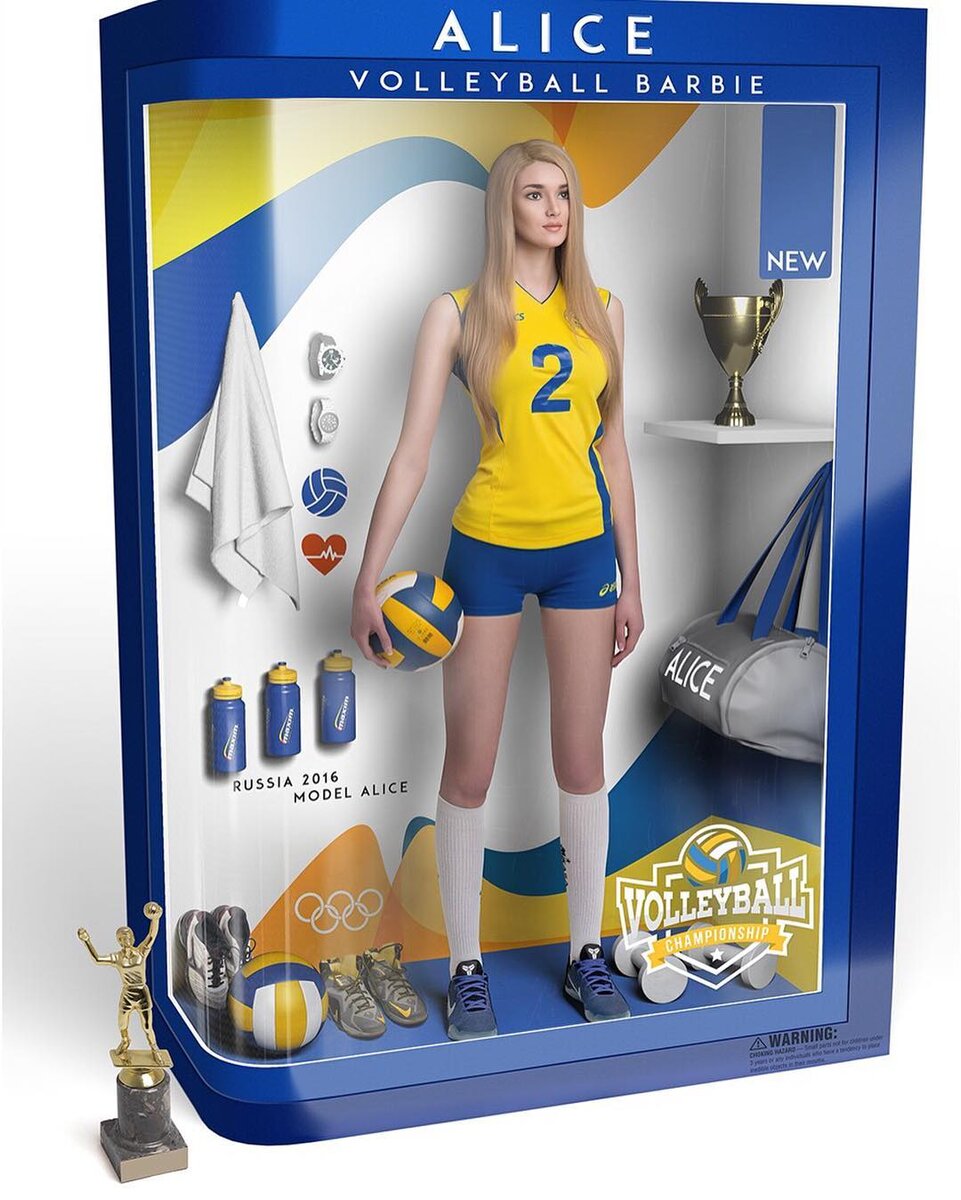 Догадайтесь, это девушка или кукла? Ответ в конце статьи. Фото из Инстаграм. 