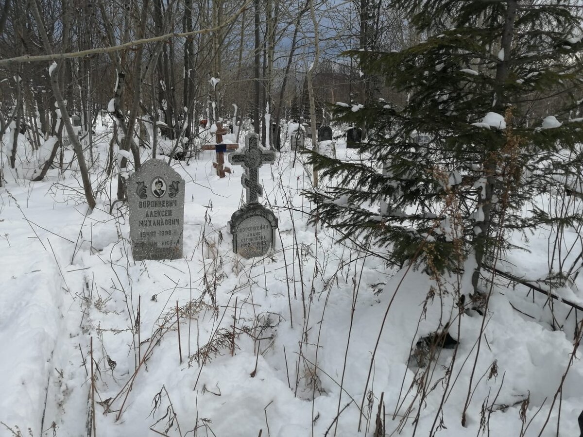  Многие захоронения не убираются годами.