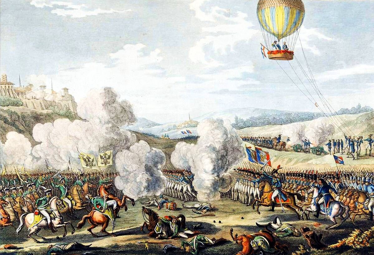 Битва при Флёрюсе. Источник изображения wikimedia.commons