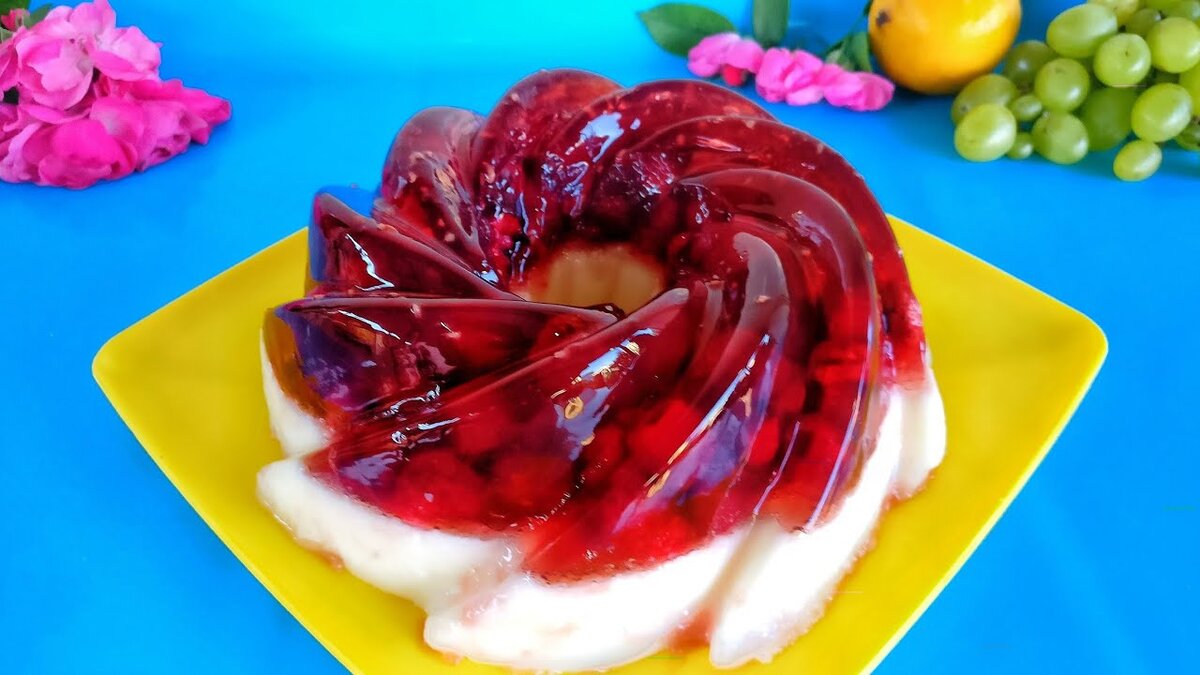 Тайский десерт желе
