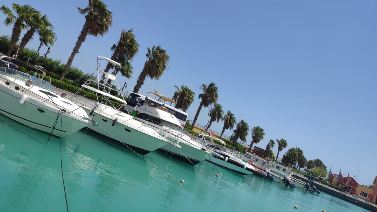Яхты на Marina Hurghada. Фото из личного архива.