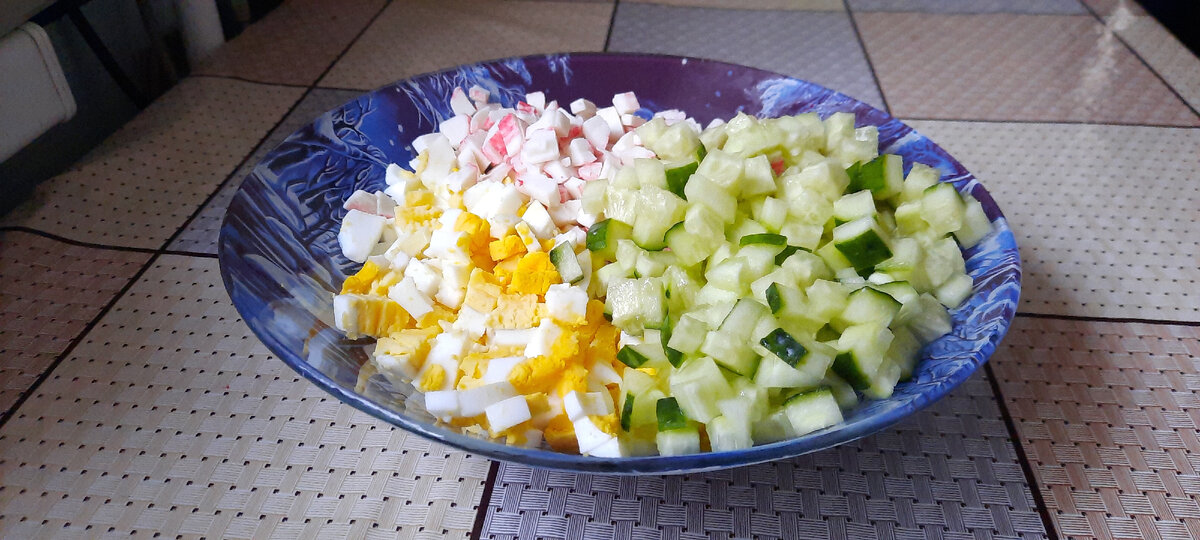 Салат крабовый – классический рецепт