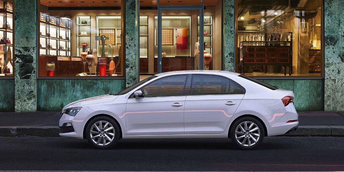 Экстерьер обновленной Skoda Rapid