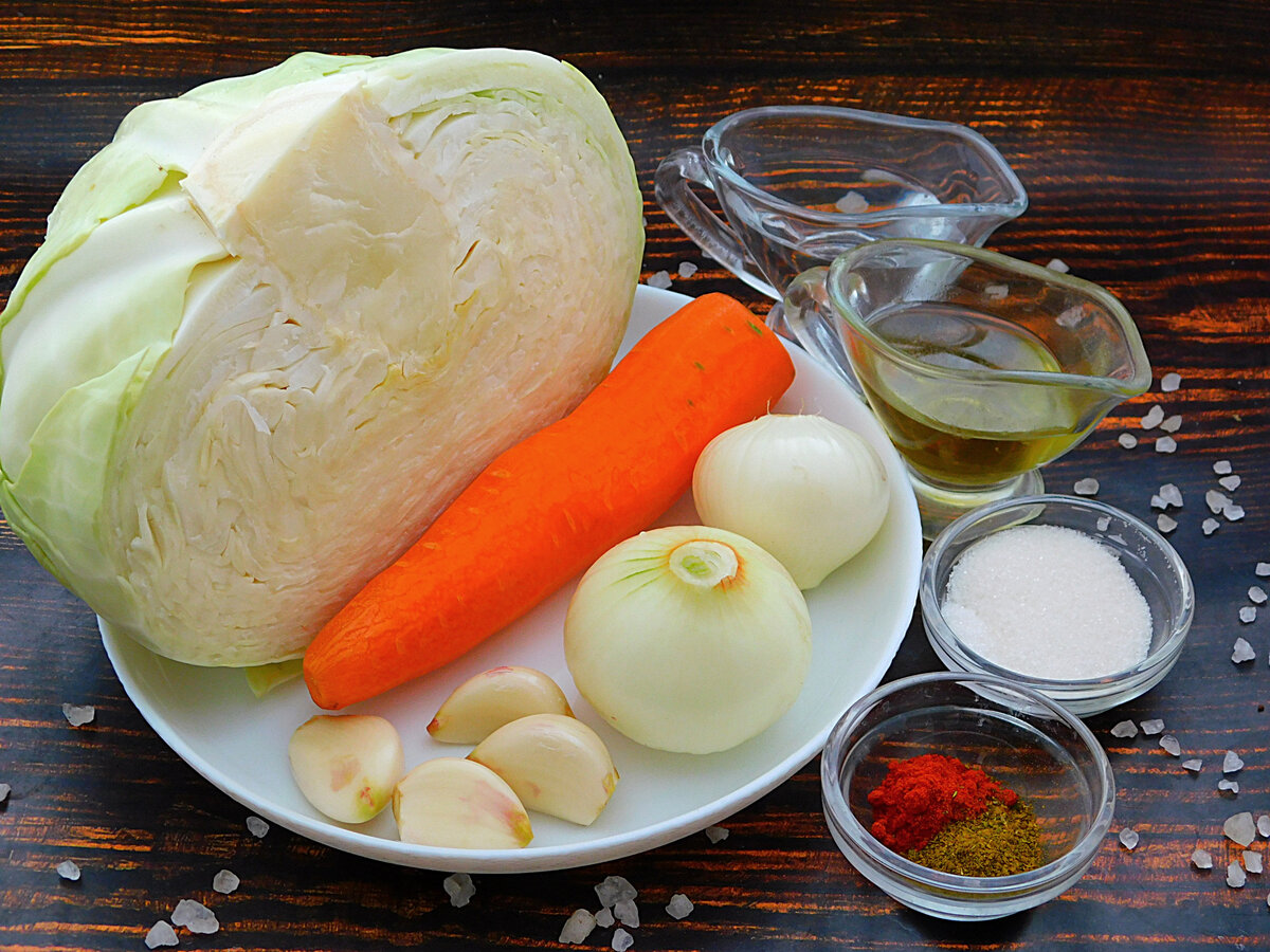 Закуска с капустой