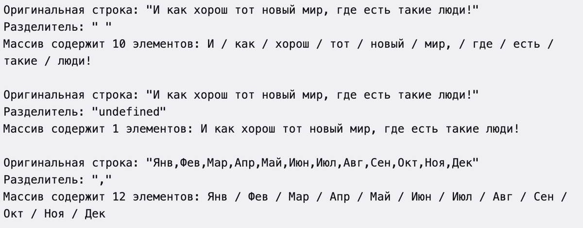 Javascript split(separator, limit) | Javascript | Дзен