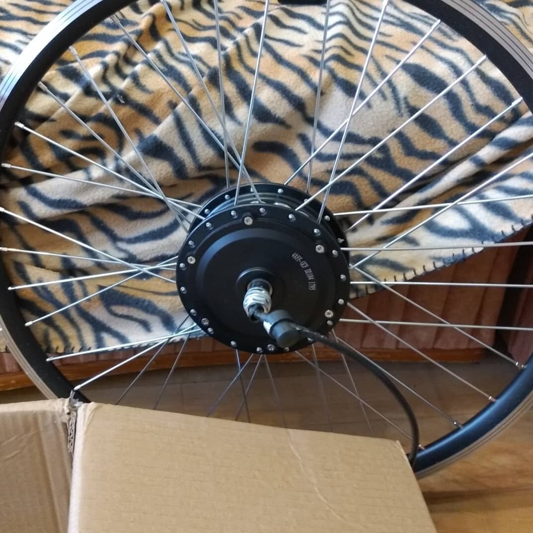 Мотор-колесо, основной компонент.