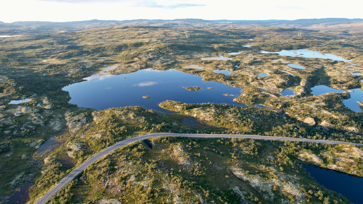 Сопки и болота вдоль трассы «Кола»
