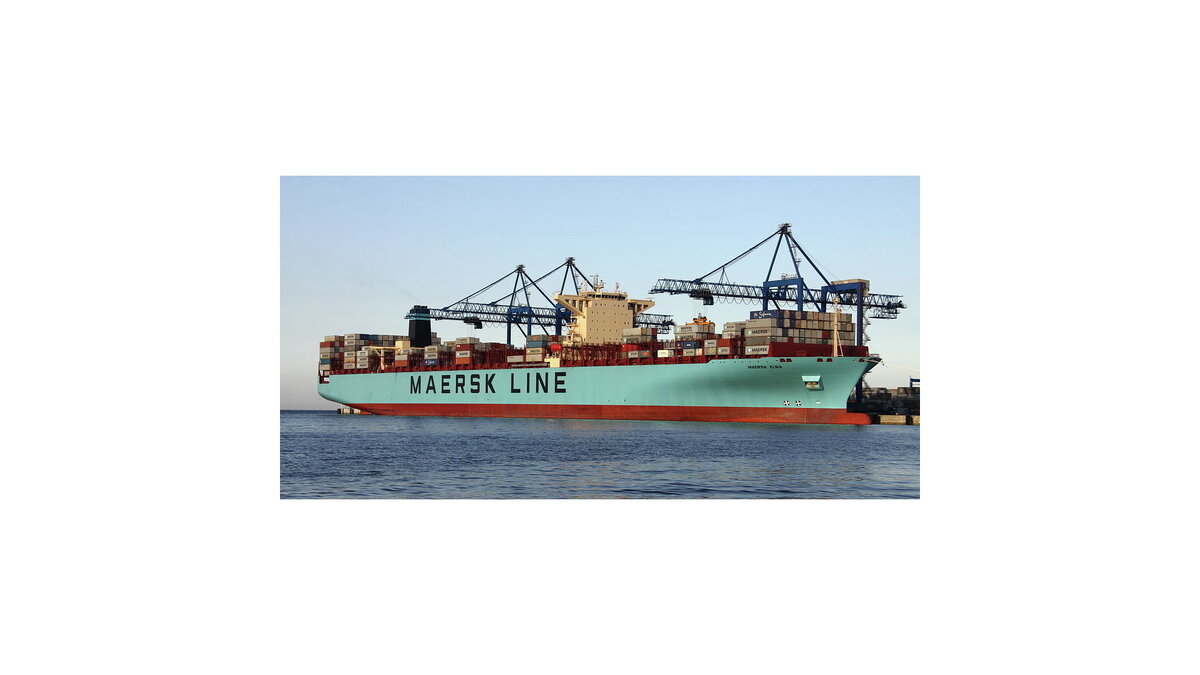    " Maersk© Фото : Wikimedia Commons/Łukasz Golowanow