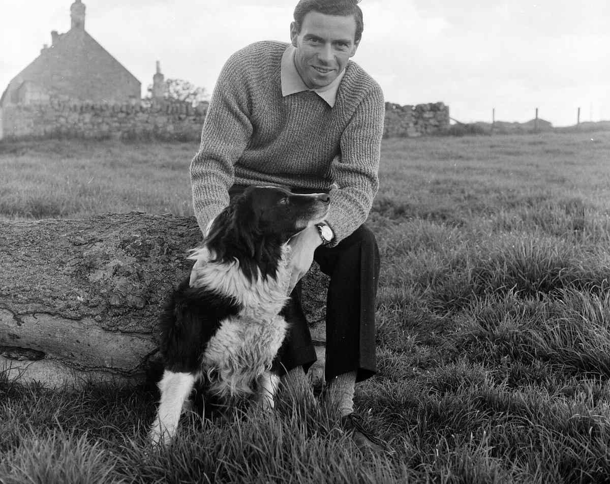 В родной Шотландии на своей родовой ферме