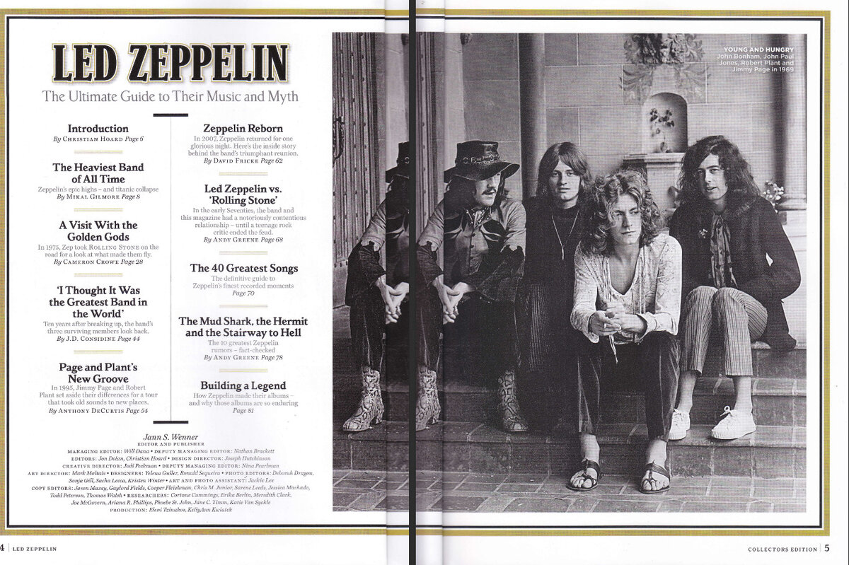 Rolling stone led 2025 zeppelin collectors edition