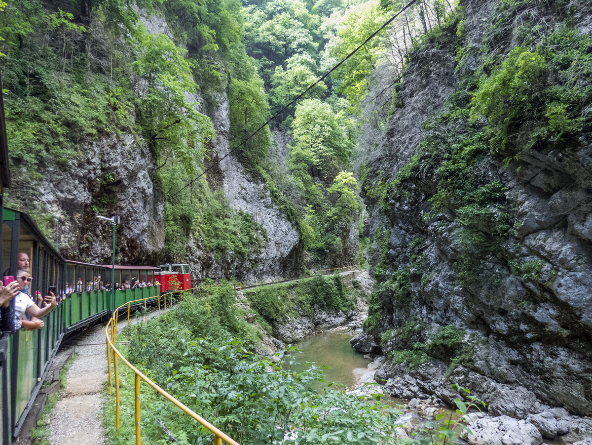 Гуамское ущелье. Здесь и далее фото автора, 14 августа 2020 г.