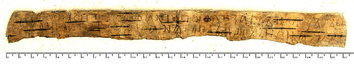 Грамота №377. Новгород. Последняя треть XIII века.http://gramoty.ru/birchbark/document/show/novgorod/377/