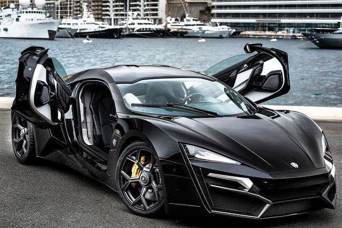 5 место. W Motors Lykan Hypersport. Фото W Motors