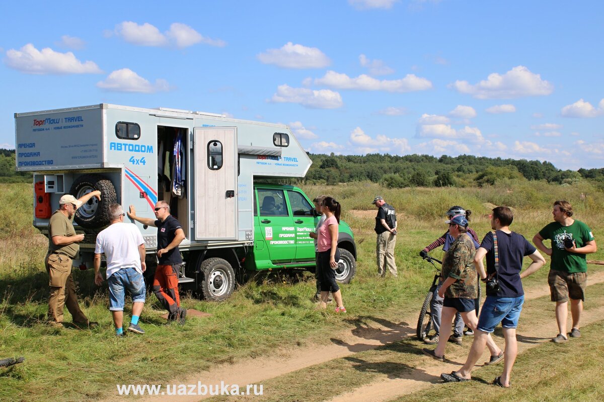 Автодом на фестивале пользовался заслуженной популярностью
