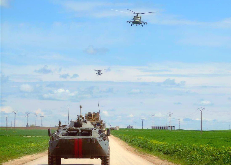 Сопровождение военной колонны