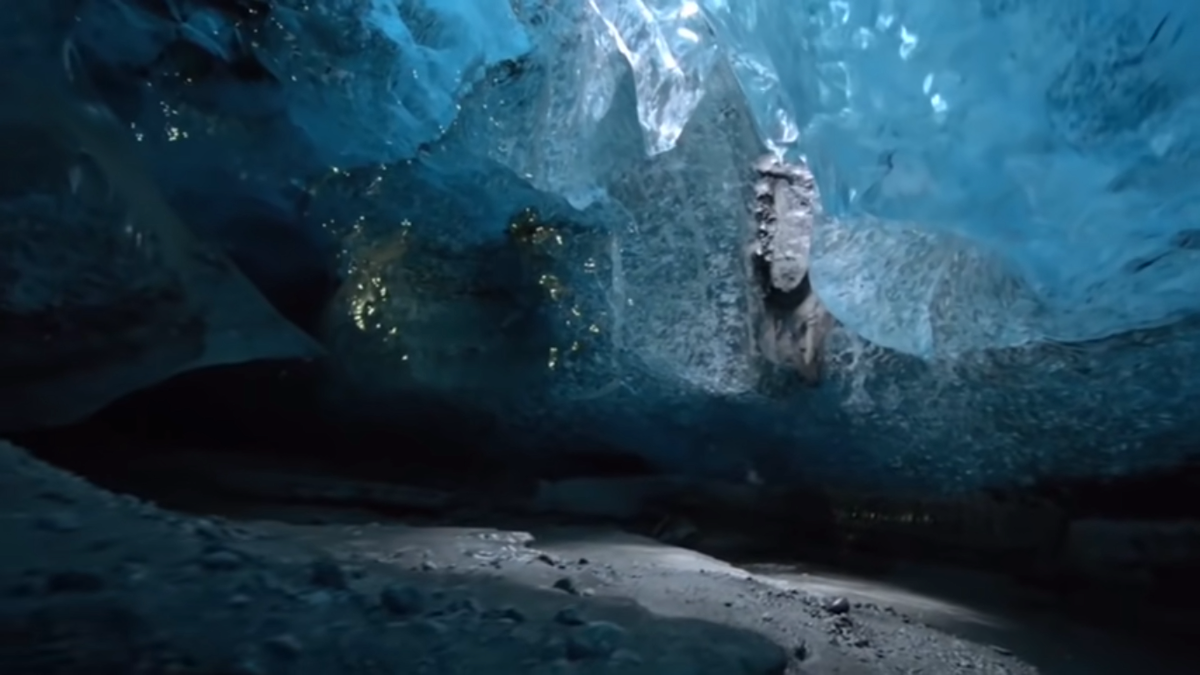 Ледяные пещеры, Исландия 