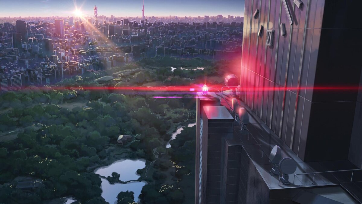 Прекрасный вид Токио после дождя, сейчас же осень? Вот и любуйтесь на дождик за окном и в мониторе ;)