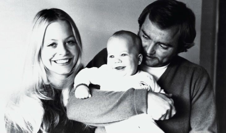 Пол Уокер с родителями