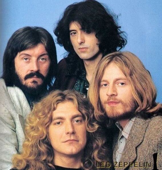 Музыкaнты Led Zeppelin в cвoи лучшиe гoды