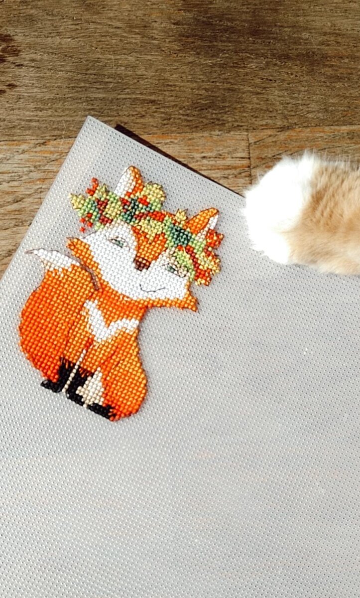 Вот такая хитрая красотка у меня получилась