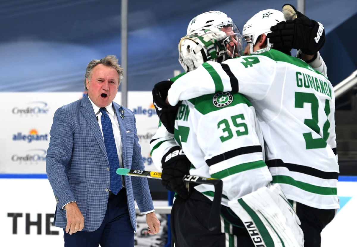 Рик Боунесс, Антон Худобин, Александр Радулов и Денис Гурьянов