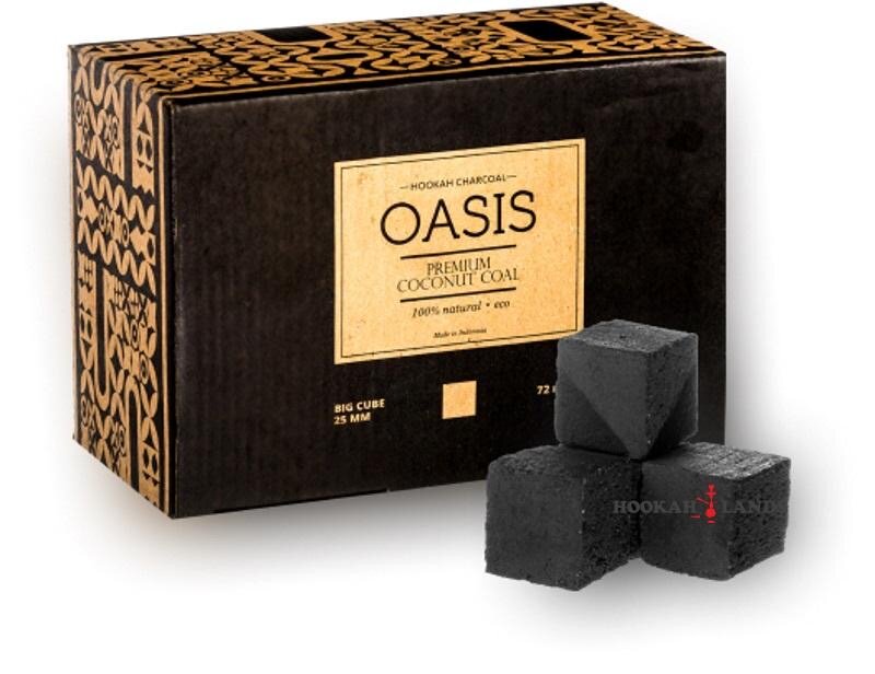 Оазис чаплыгина. Уголь Oasis Premium Coal 25мм 72куб. Уголь Oasis (25 мм, 72 кубика, 1кг) HORECA. Oasis 45 мм уголь. Уголь для кальяна Оазис 25мл.