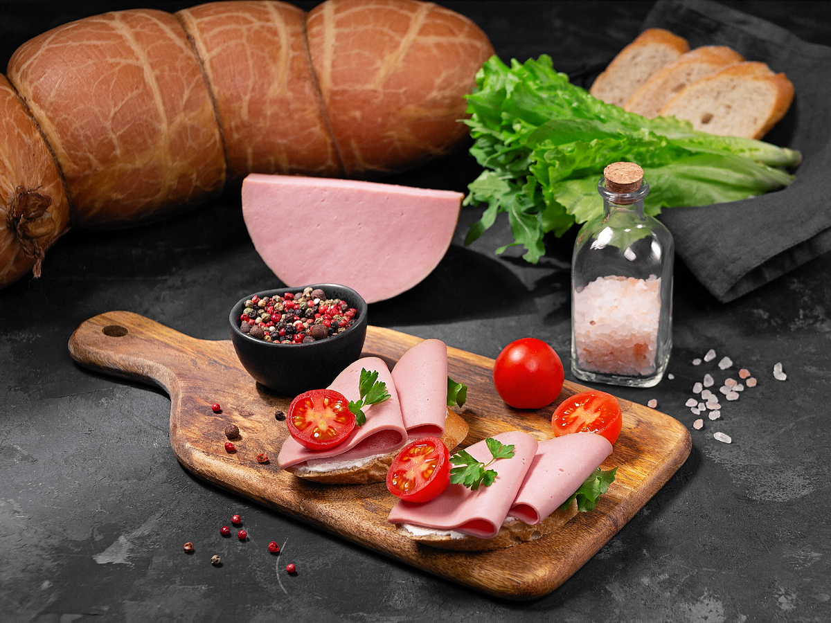 Колбаса Докторская производства Быстроном