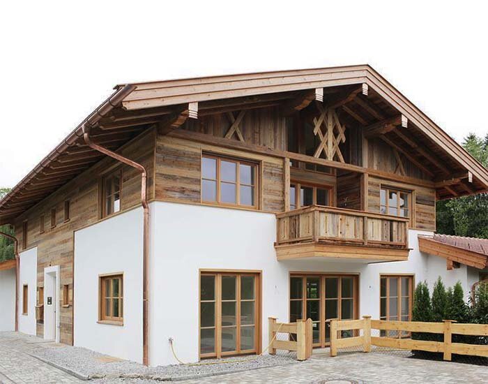 Назову этот дом образцовым  для стиля "Рустик"