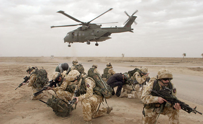 Ирак, британские солдаты © AFP 2016, Essam Al-Sudan
