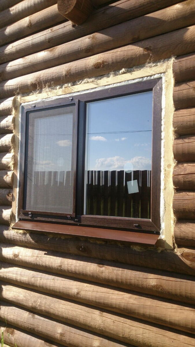 Окна установлены  