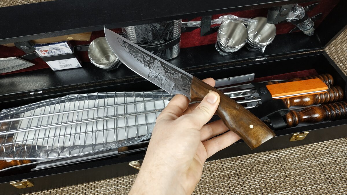 Набор шампуров м3