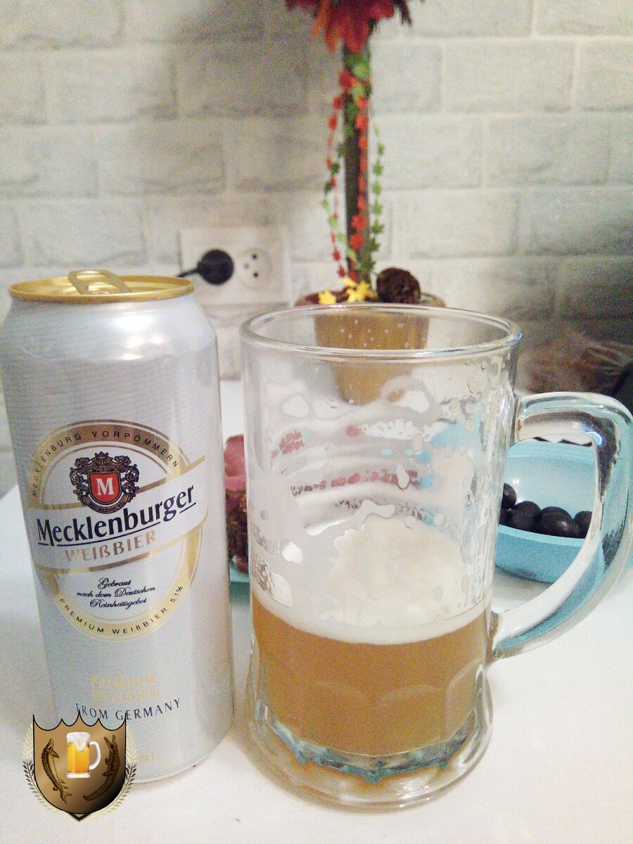 Немецкое пшеничное пиво Mecklenburger Weissbier за 69,99 в 