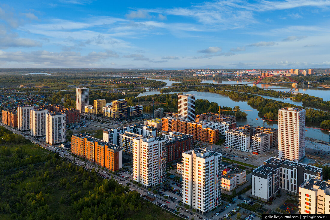 Новосибирск с высоты 2020