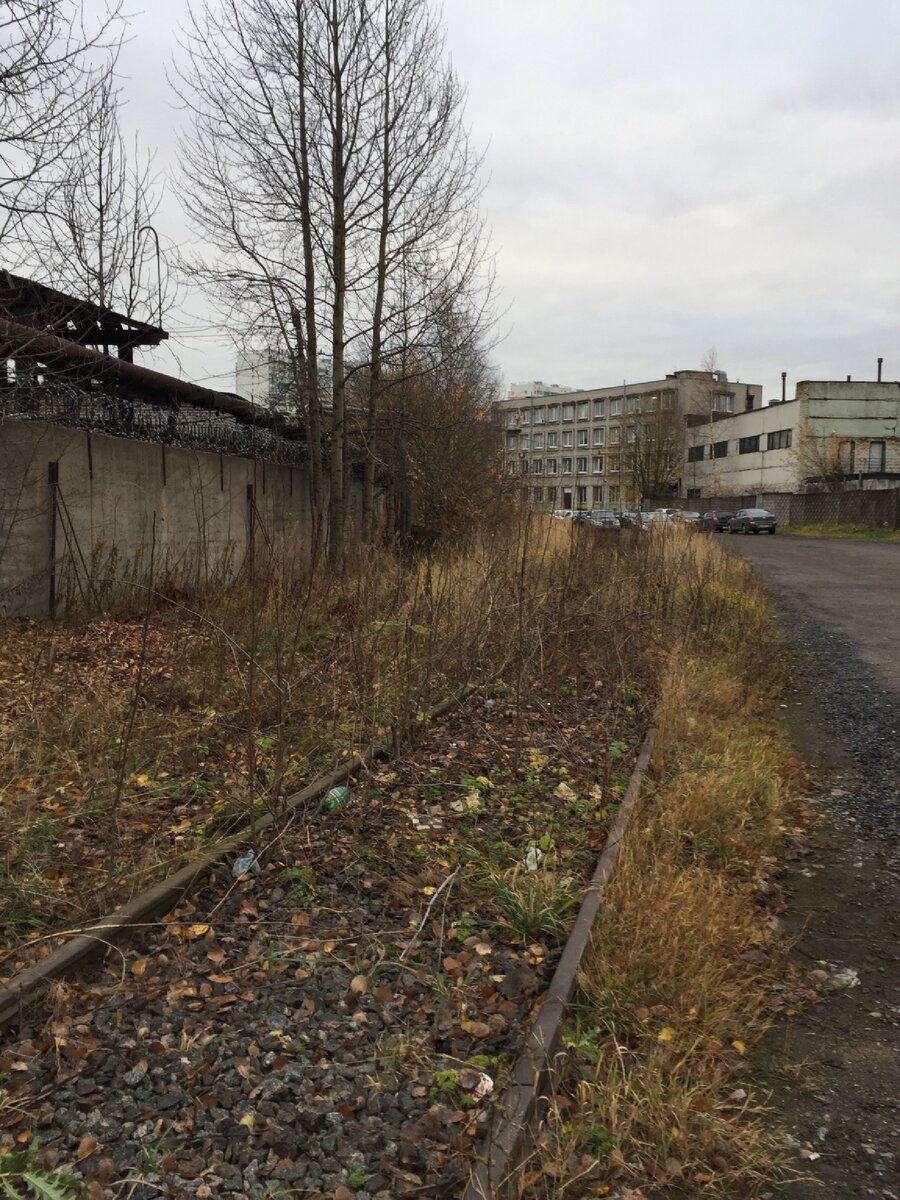 Подъездные пути у Якорной улицы. 