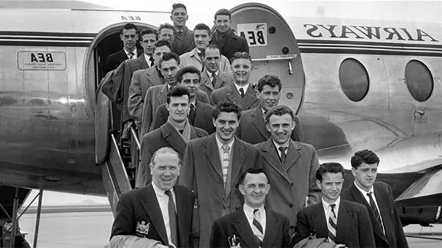 Малыши Басби. На момент трагедии средний возраст составлял 22 года