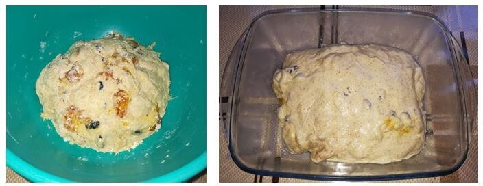 Аутолиз теста и замешенное тесто для ферментации