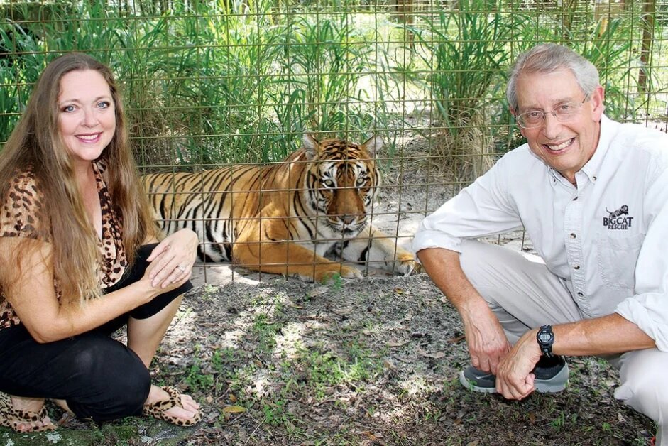 Кэрол Баскин с мужем (про мужа в сериале отдельная история)